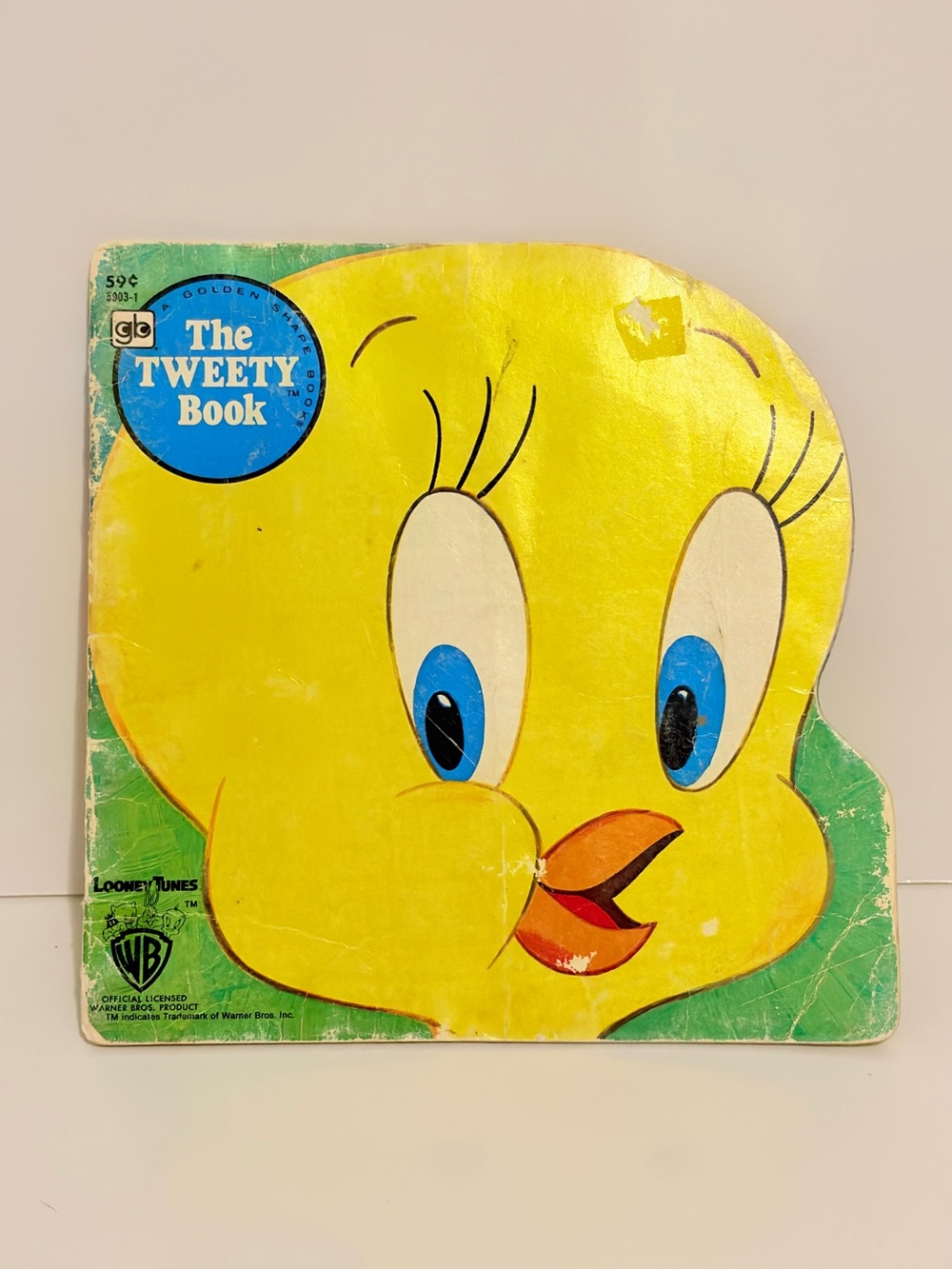 Vintage The Tweety Book Looney Tunes Warner Brothers Children’s Golden Book 1980